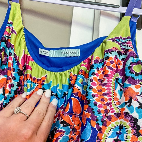 Maurice floral maxi dress - Picture 2 of 2